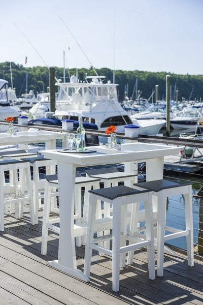 Seaside SYM 50″ Rectangular - Outdoor Pub Table