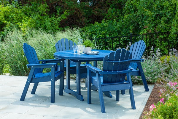 Seaside Salem 48″ Round EnviroWood Outdoor Dining Table