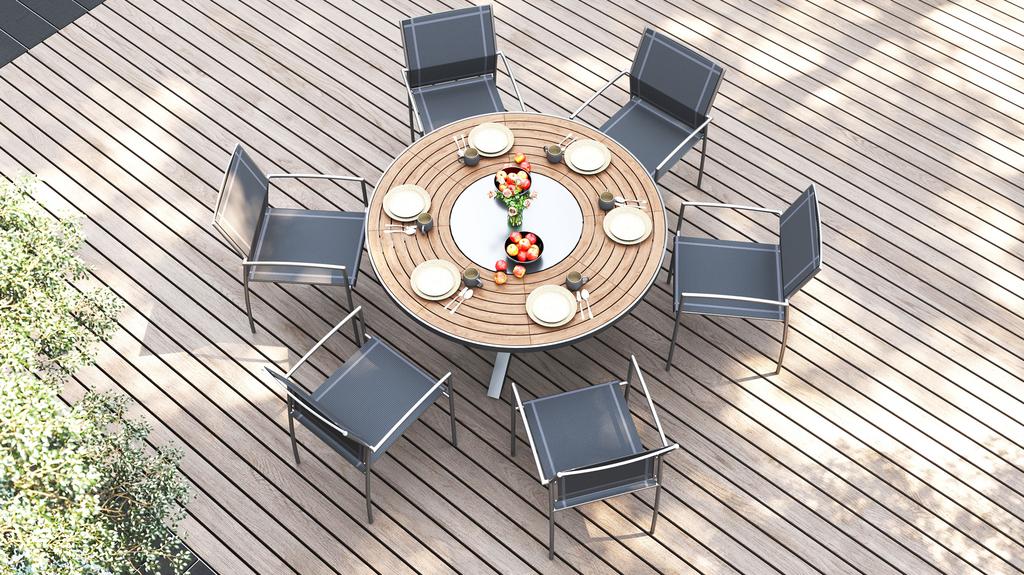 Signature Round Dining Table - Ambiance Image~~