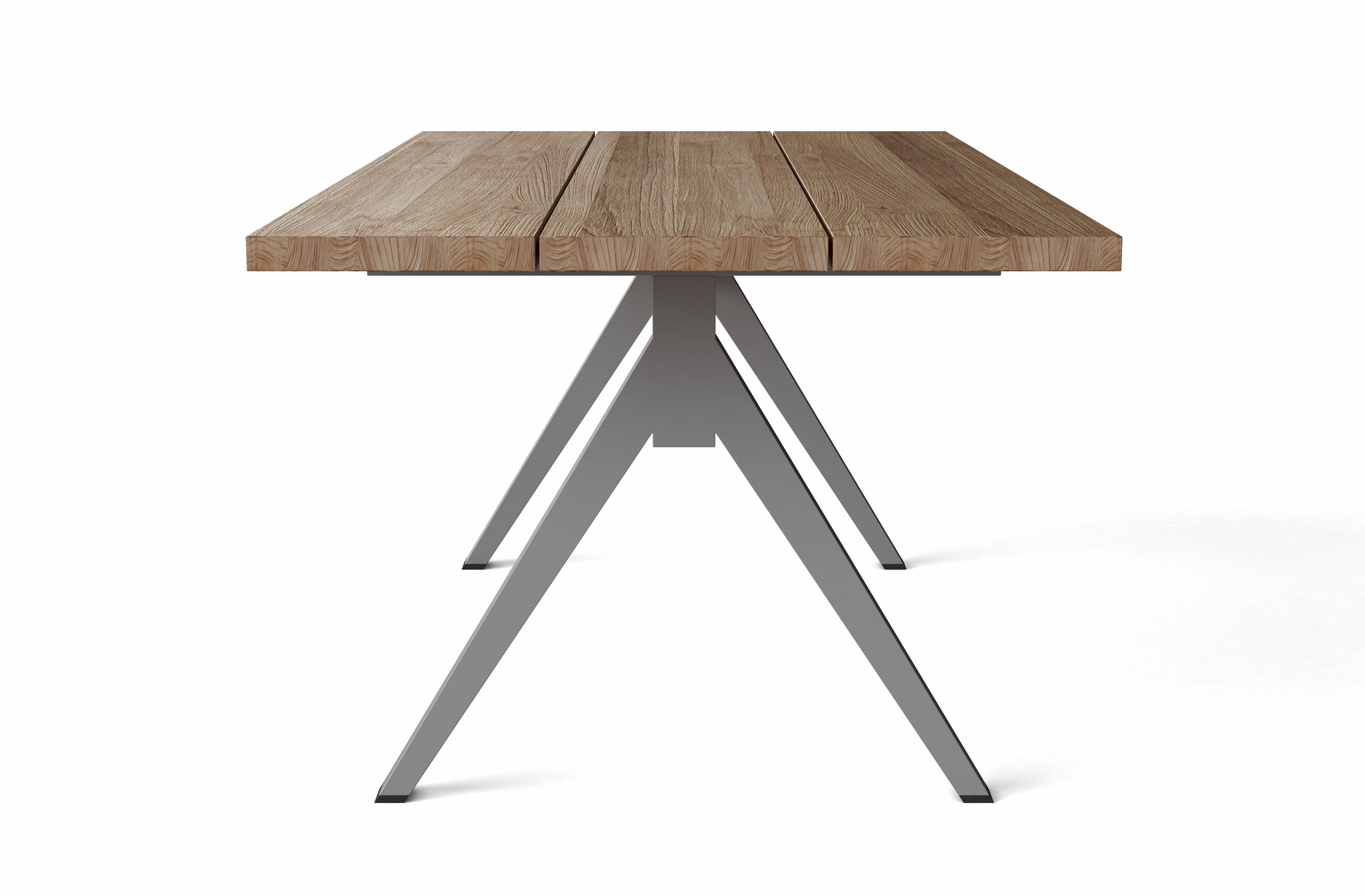 Anderson Teak Alura Dining Table – Teak & Aluminum Outdoor Patio Table