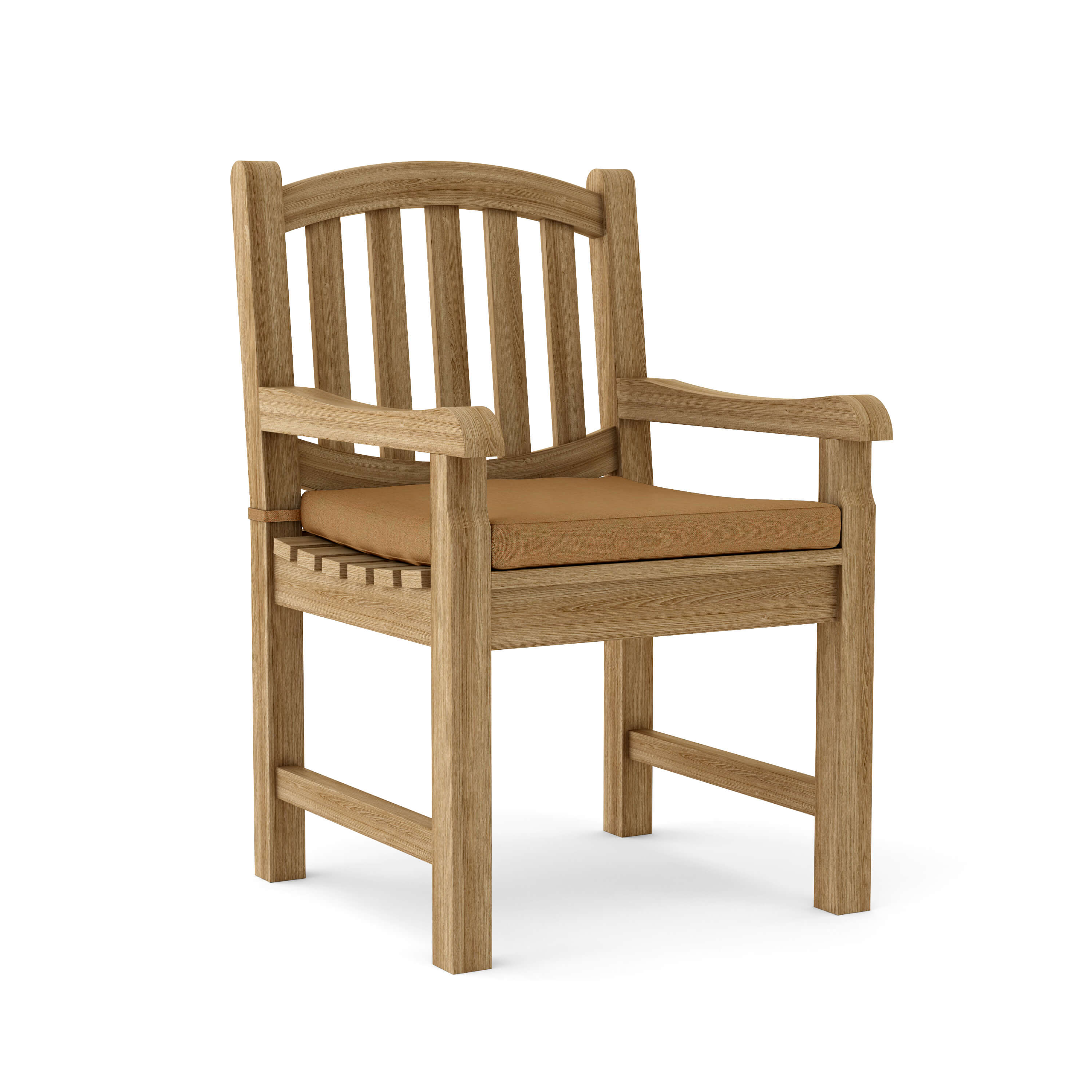 Anderson Teak Kingston Dining Armchair – Solid Teak Outdoor Dining Seating