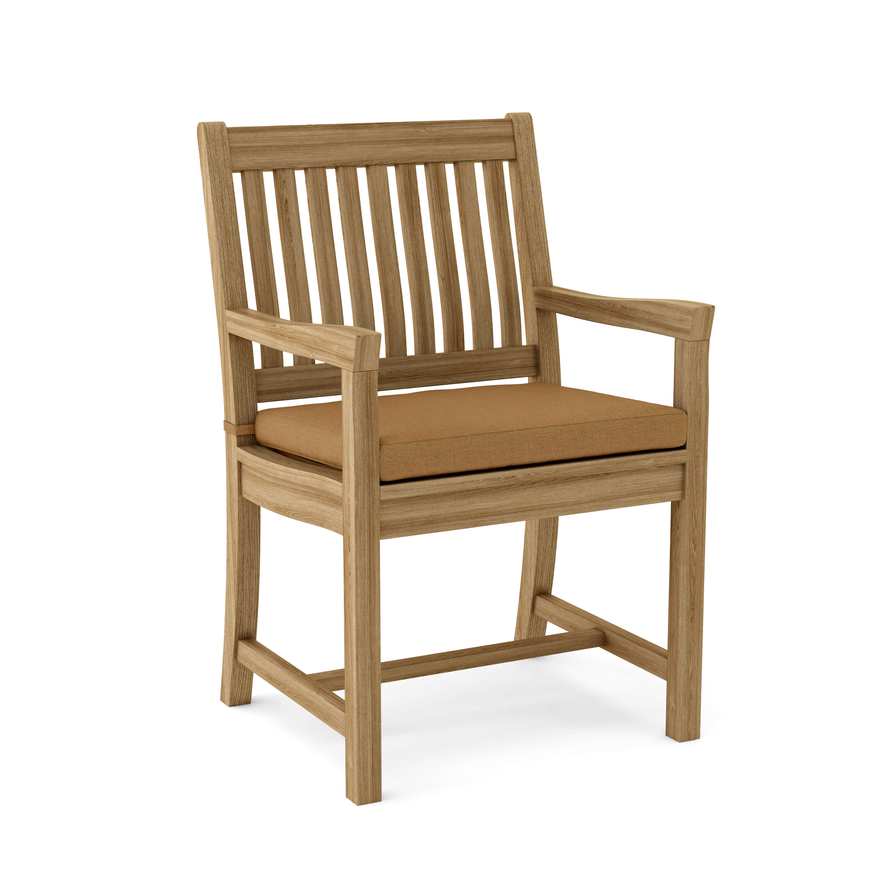 Anderson Teak Rialto Dining Armchair – Solid Teak Outdoor Dining Seating