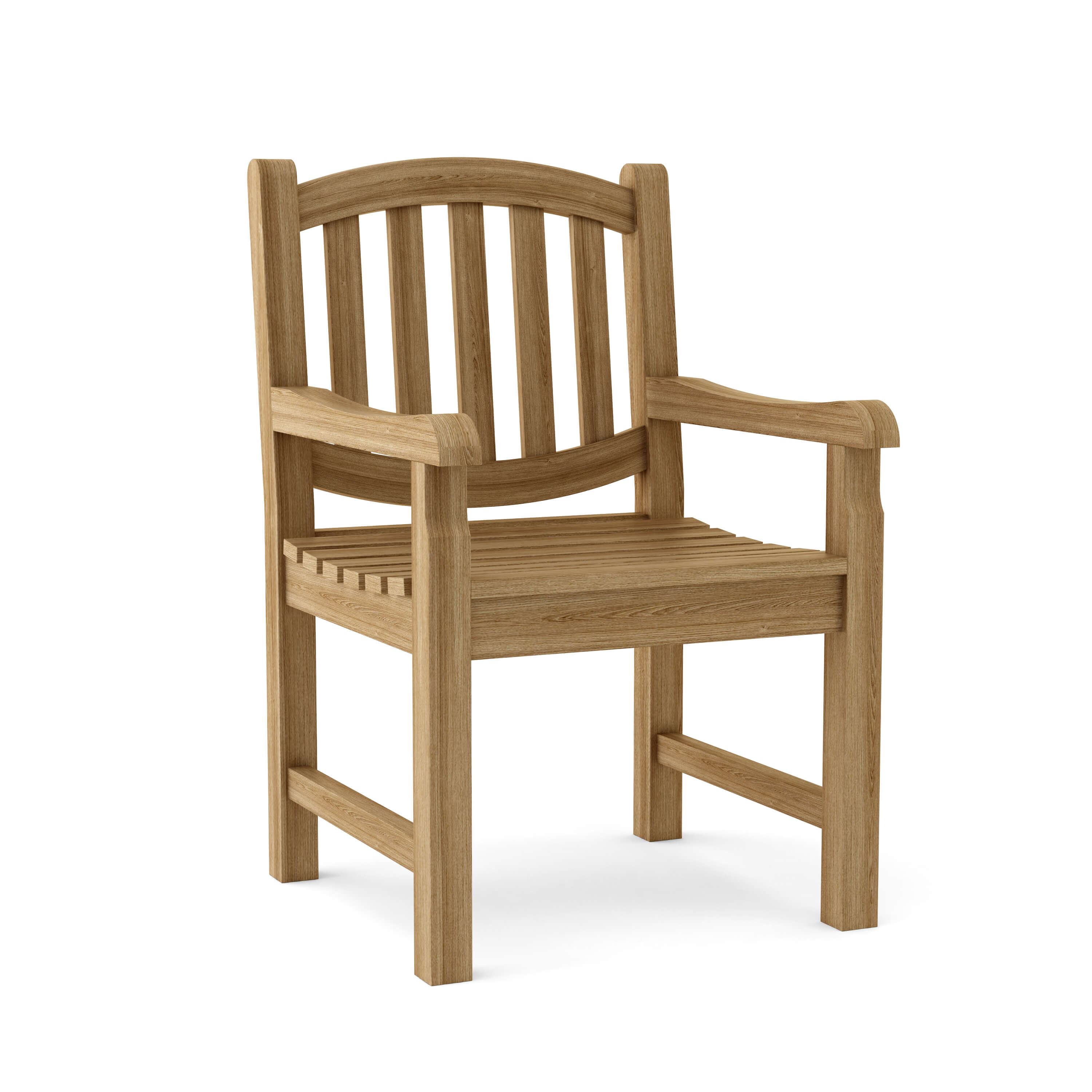 Anderson Teak Kingston Dining Armchair – Solid Teak Outdoor Dining Seating