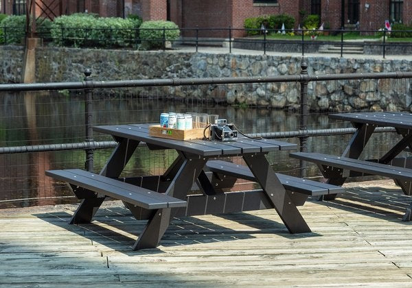 Seaside Traditional 72″ Rectangular - Outdoor Picnic Table