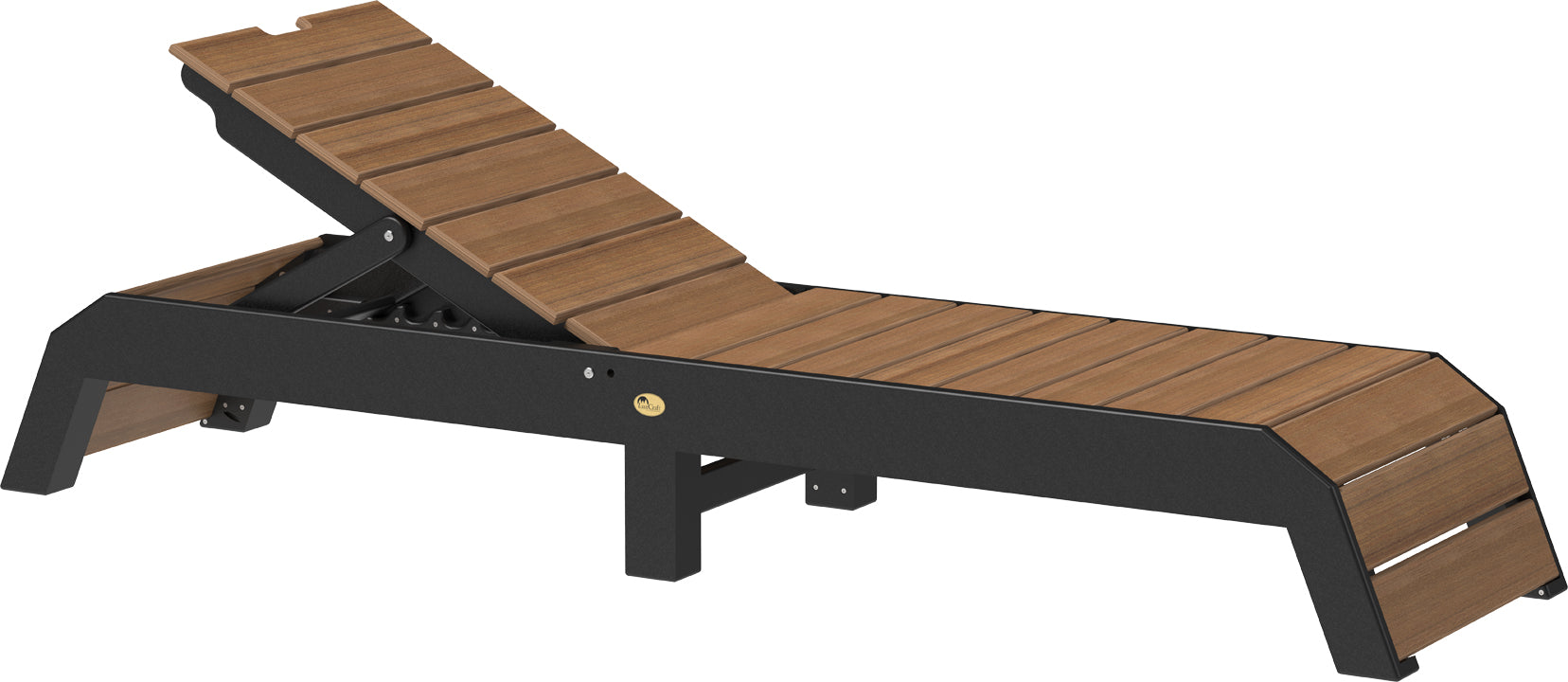 LuxCraft-Urban Chaise Lounge – Modern Outdoor Reclining Patio Lounger