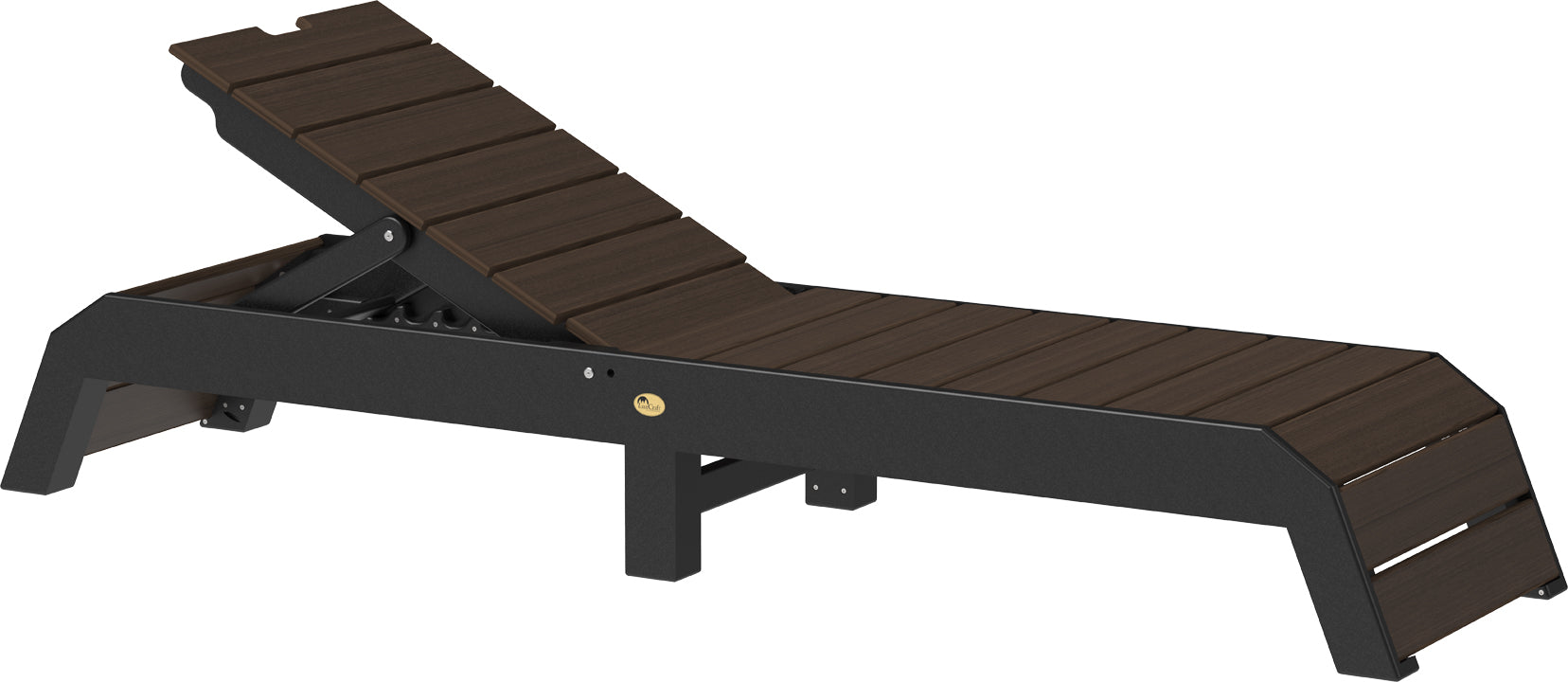 LuxCraft-Urban Chaise Lounge – Modern Outdoor Reclining Patio Lounger