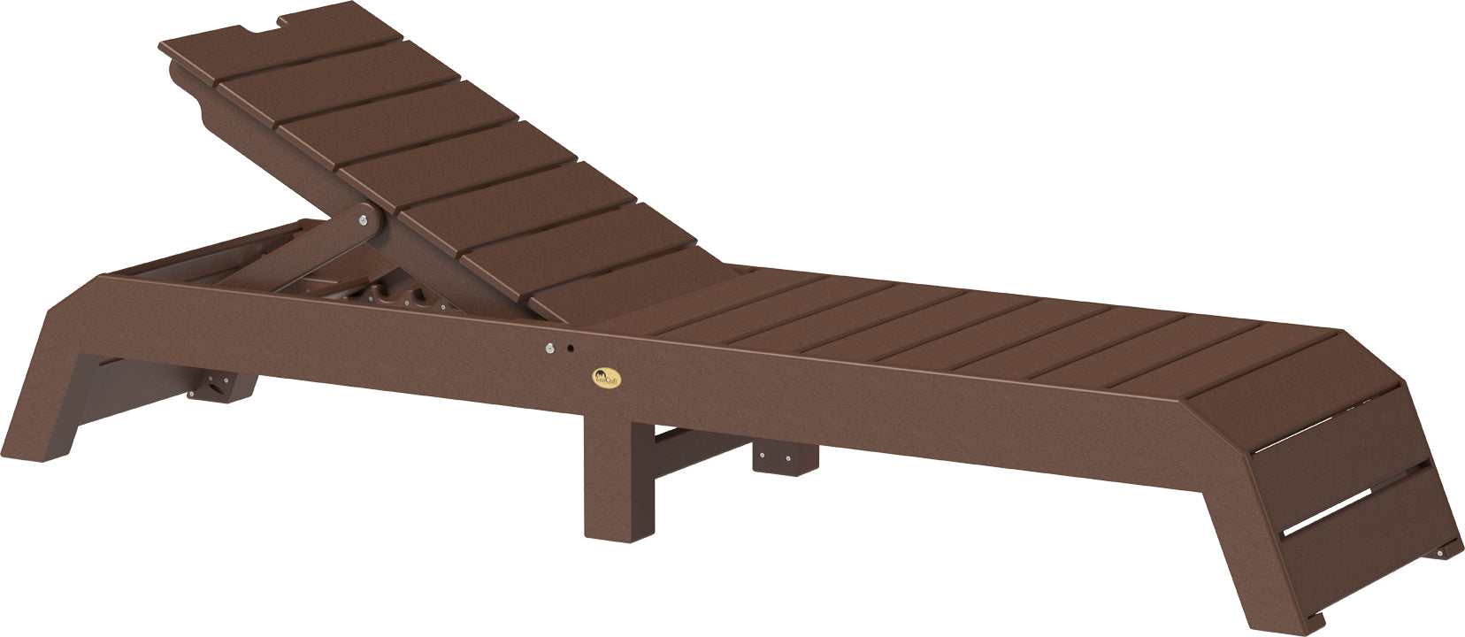 LuxCraft-Urban Chaise Lounge – Modern Outdoor Reclining Patio Lounger