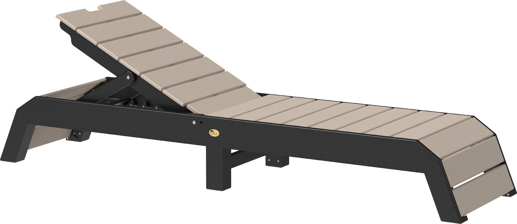 LuxCraft-Urban Chaise Lounge – Modern Outdoor Reclining Patio Lounger