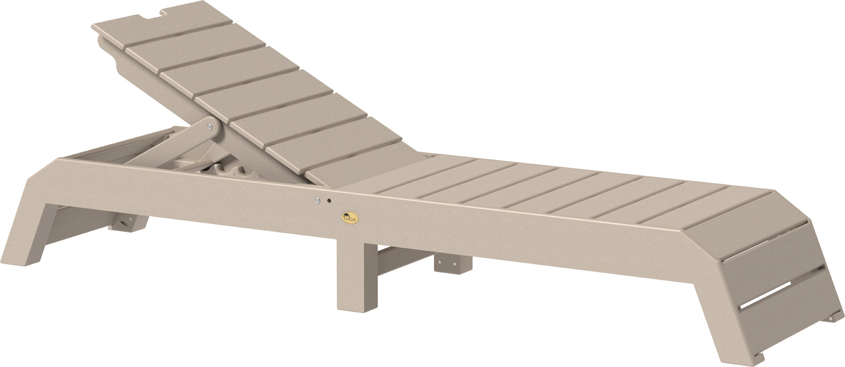 LuxCraft-Urban Chaise Lounge – Modern Outdoor Reclining Patio Lounger