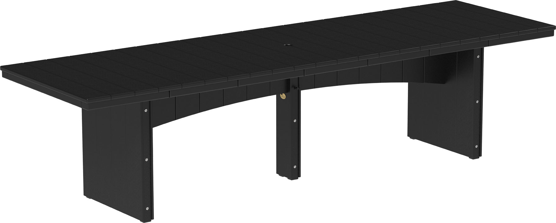 LuxCraft – Urban Dining Table 3’ x 10’ – Extra-Large Outdoor Bar Height Table