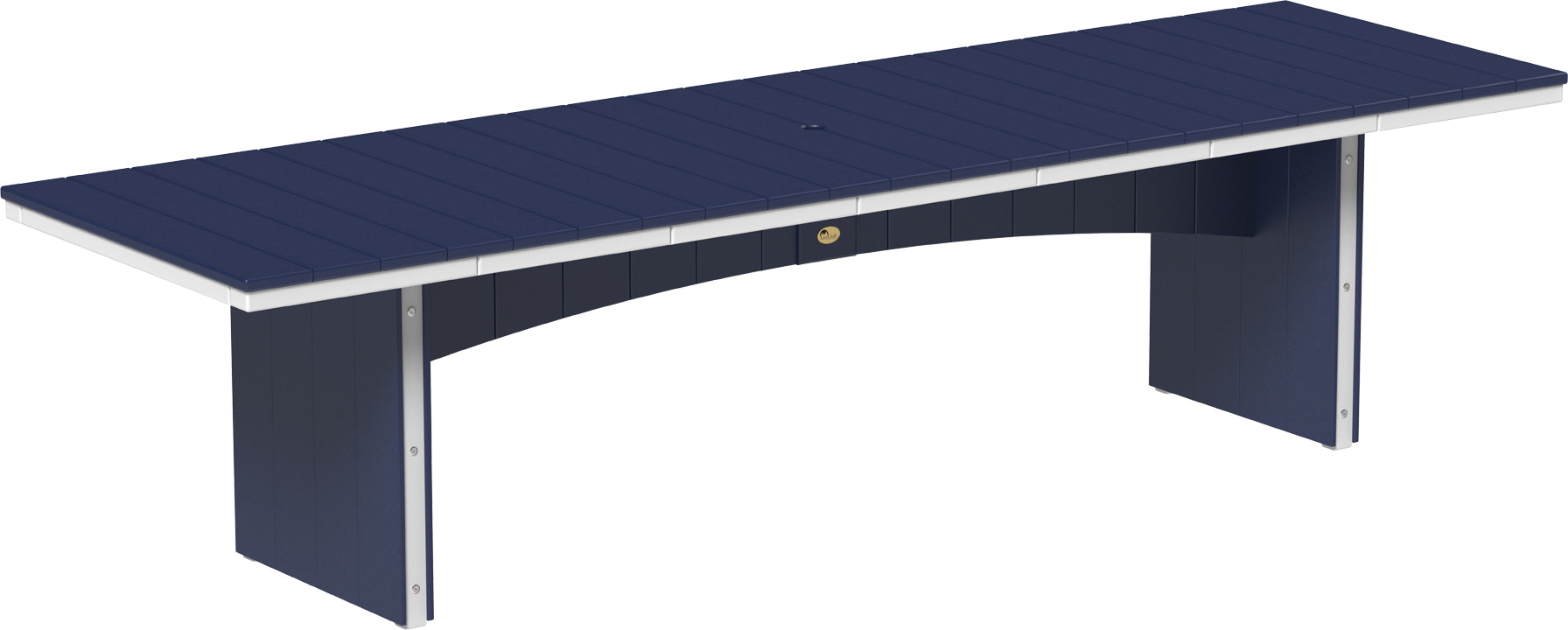 LuxCraft – Urban Dining Table 3’ x 10’ – Extra-Large Outdoor Bar Height Table
