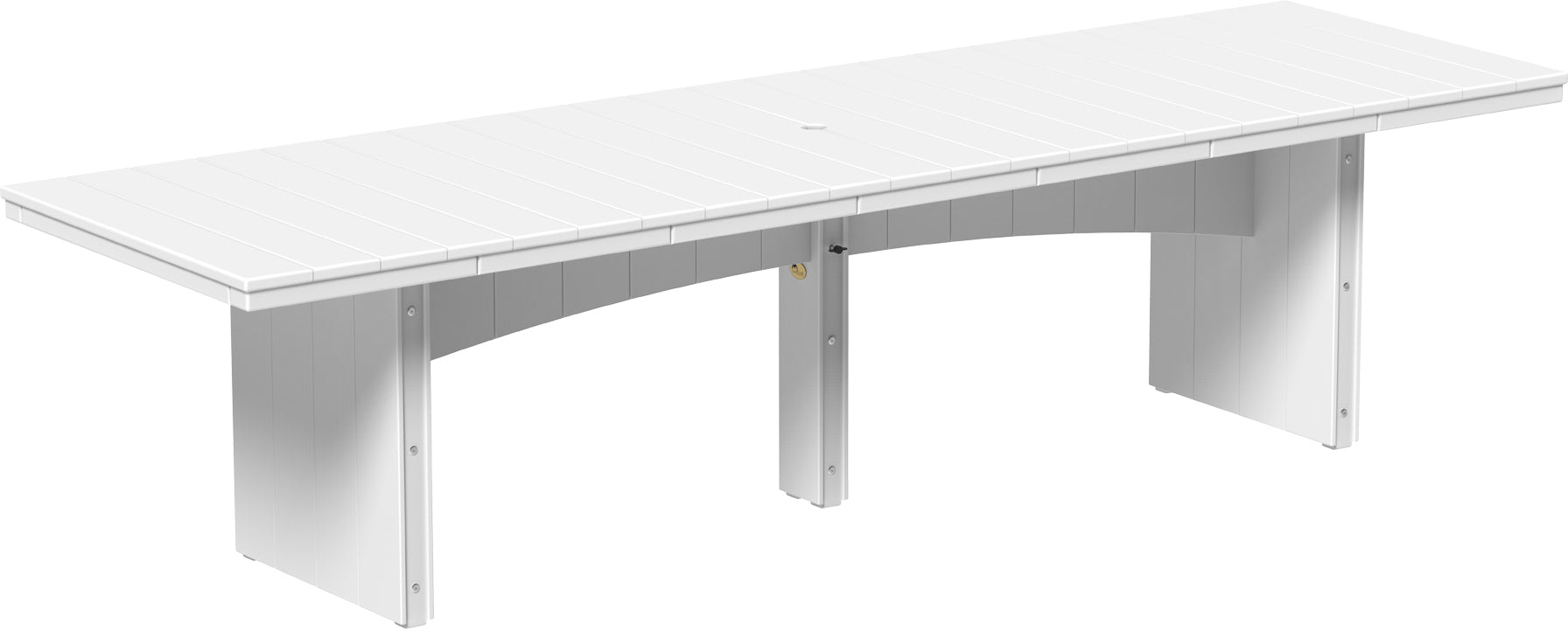 LuxCraft – Urban Dining Table 3’ x 10’ – Extra-Large Outdoor Bar Height Table