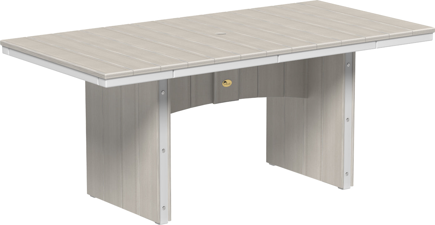 LuxCraft – Urban Dining Table 3′ x 6′ – Modern Outdoor Patio Table
