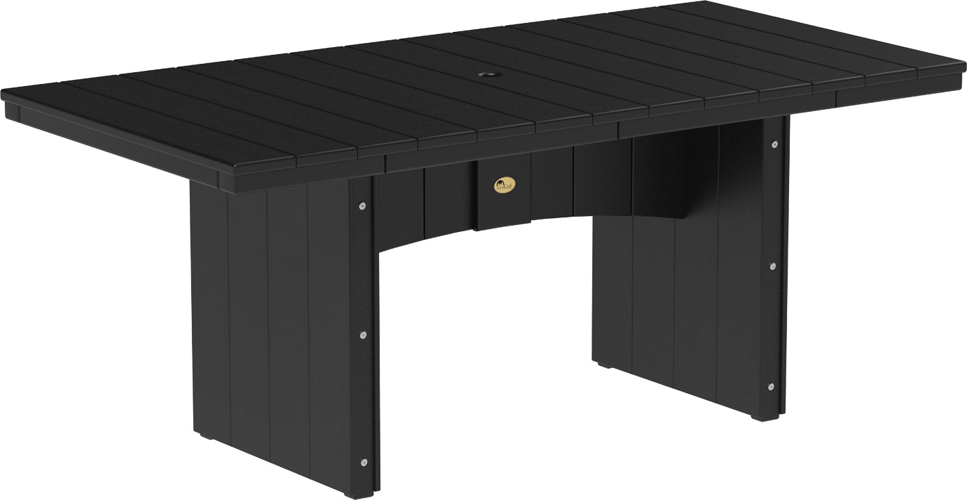 LuxCraft – Urban Dining Table 3′ x 6′ – Modern Outdoor Patio Table