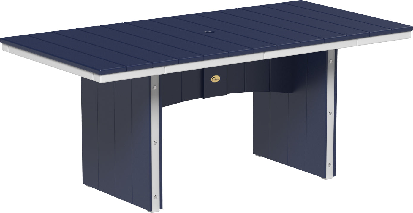 LuxCraft – Urban Dining Table 3′ x 6′ – Modern Outdoor Patio Table