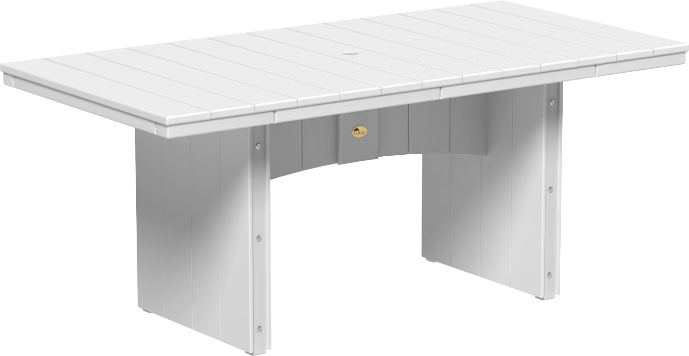 LuxCraft – Urban Dining Table 3′ x 6′ – Modern Outdoor Patio Table