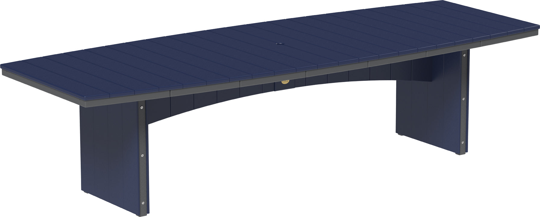 LuxCraft – Urban Dining Table 4′ x 10′ Oval – Large Outdoor Patio Table