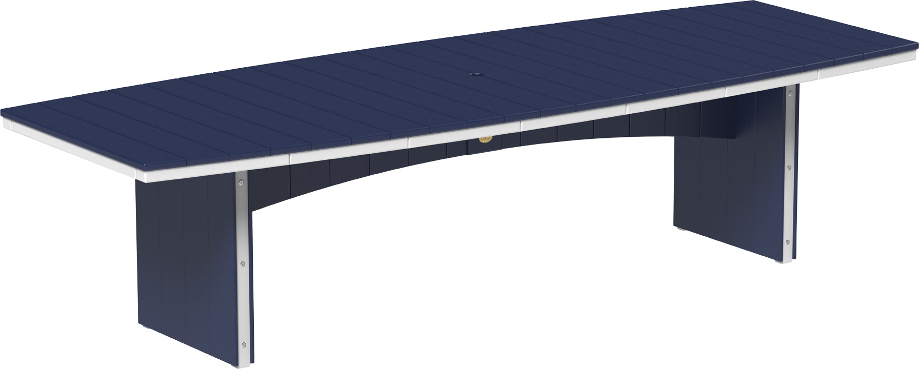 LuxCraft – Urban Dining Table 4′ x 10′ Oval – Large Outdoor Patio Table