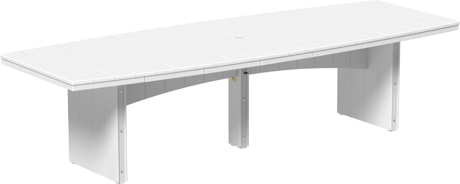 LuxCraft – Urban Dining Table 4′ x 10′ Oval – Large Outdoor Patio Table