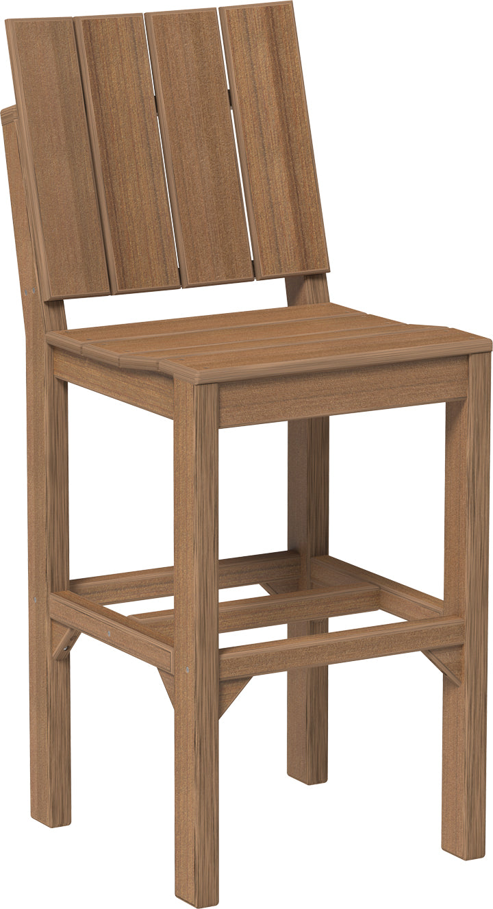 LuxCraft – Urban Side Chair – Modern Outdoor Dining Chair with Clean Lines
