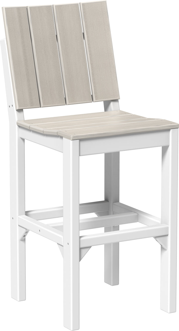 LuxCraft – Urban Side Chair – Modern Outdoor Dining Chair with Clean Lines