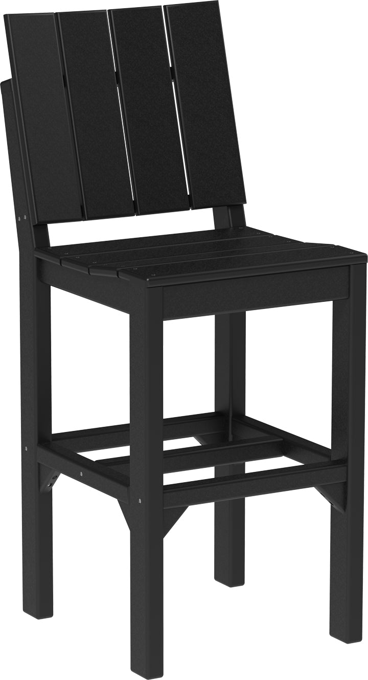 LuxCraft – Urban Side Chair – Modern Outdoor Dining Chair with Clean Lines
