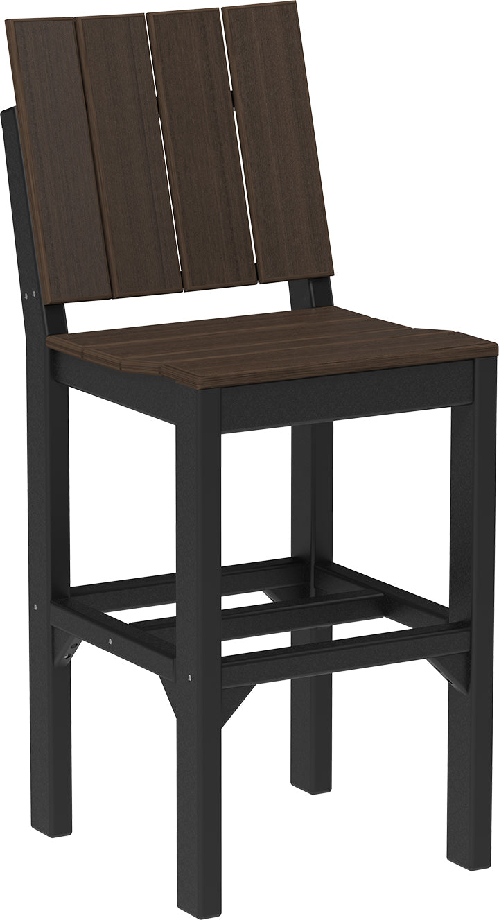 LuxCraft – Urban Side Chair – Modern Outdoor Dining Chair with Clean Lines