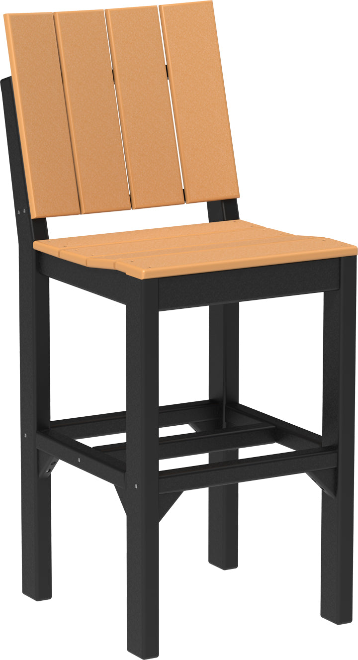 LuxCraft – Urban Side Chair – Modern Outdoor Dining Chair with Clean Lines