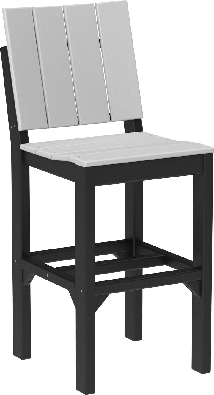 LuxCraft – Urban Side Chair – Modern Outdoor Dining Chair with Clean Lines