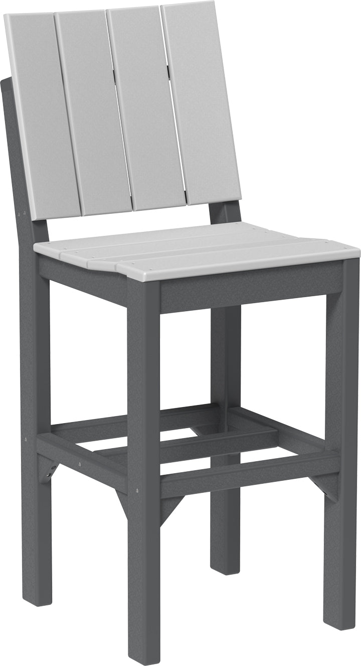 LuxCraft – Urban Side Chair – Modern Outdoor Dining Chair with Clean Lines