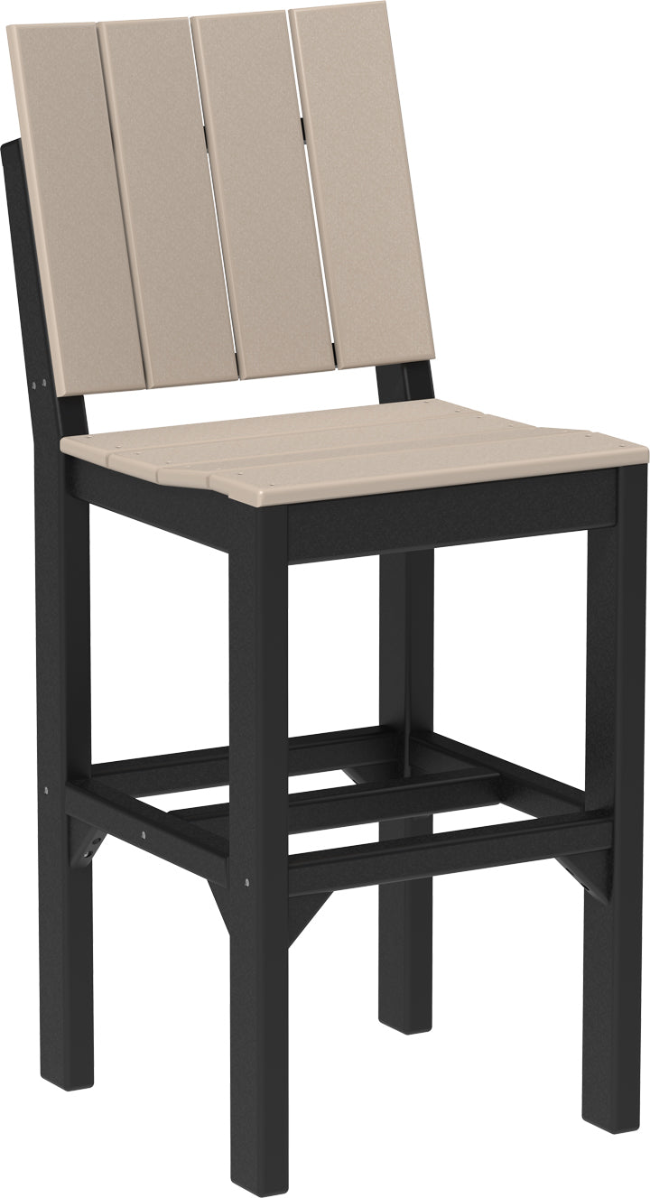 LuxCraft – Urban Side Chair – Modern Outdoor Dining Chair with Clean Lines