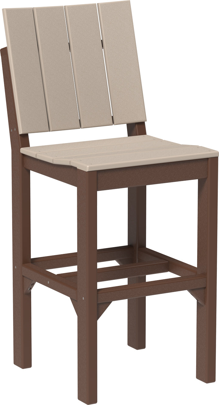 LuxCraft – Urban Side Chair – Modern Outdoor Dining Chair with Clean Lines