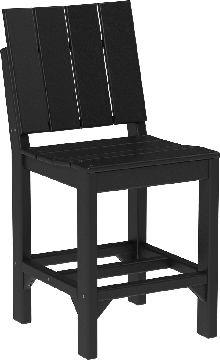 LuxCraft – Urban Side Chair – Modern Outdoor Dining Chair with Clean Lines