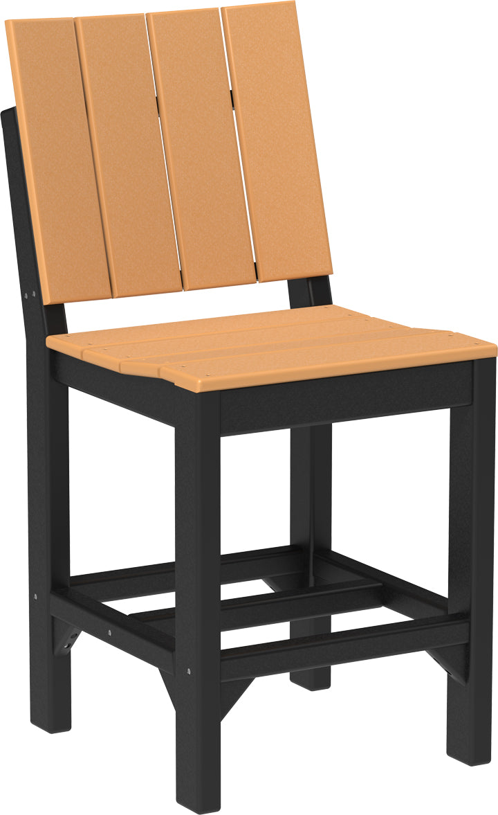LuxCraft – Urban Side Chair – Modern Outdoor Dining Chair with Clean Lines