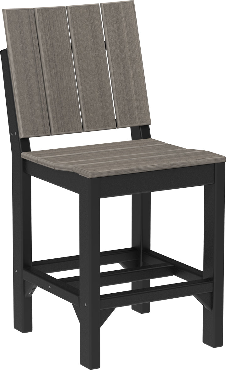 LuxCraft – Urban Side Chair – Modern Outdoor Dining Chair with Clean Lines