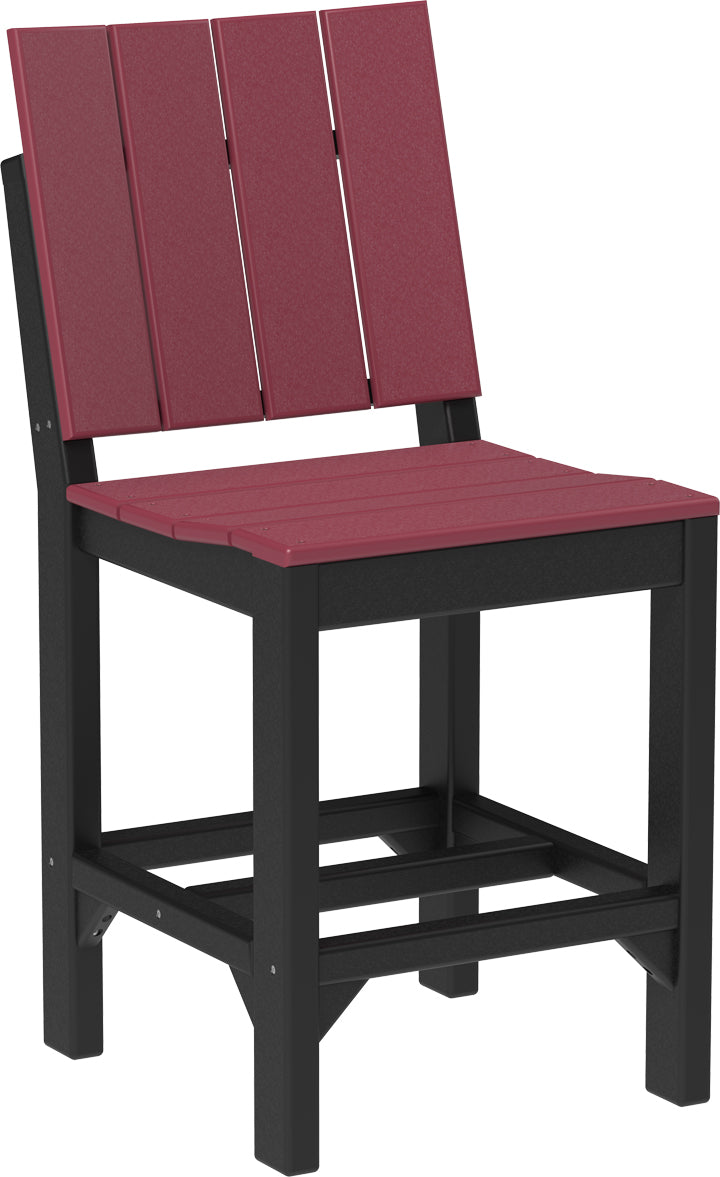 LuxCraft – Urban Side Chair – Modern Outdoor Dining Chair with Clean Lines