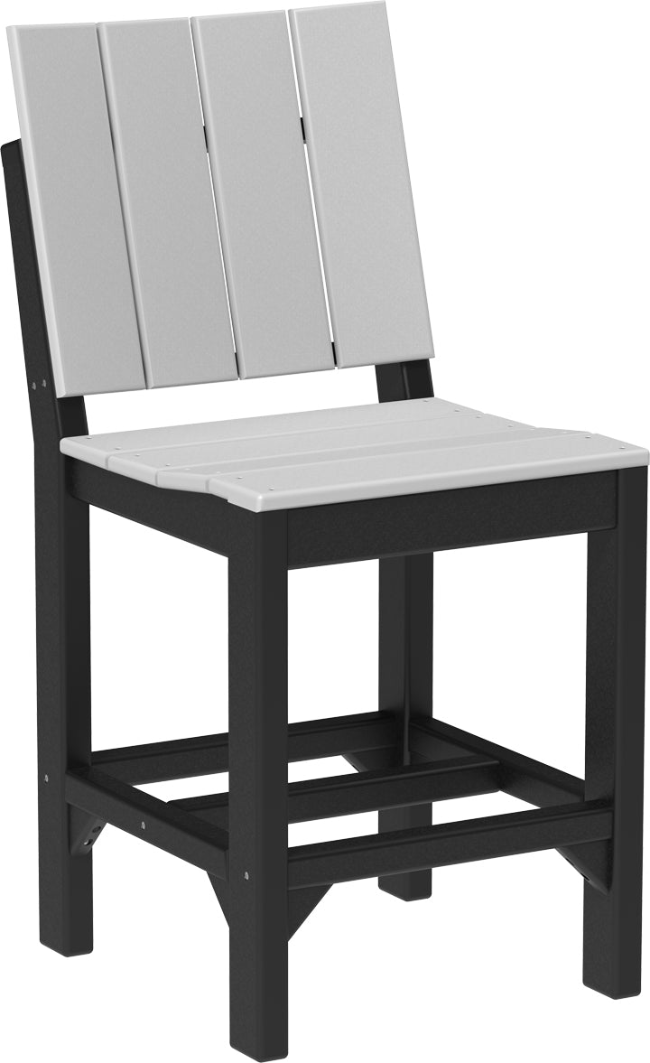 LuxCraft – Urban Side Chair – Modern Outdoor Dining Chair with Clean Lines