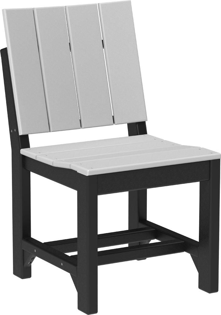 LuxCraft – Urban Side Chair – Modern Outdoor Dining Chair with Clean Lines
