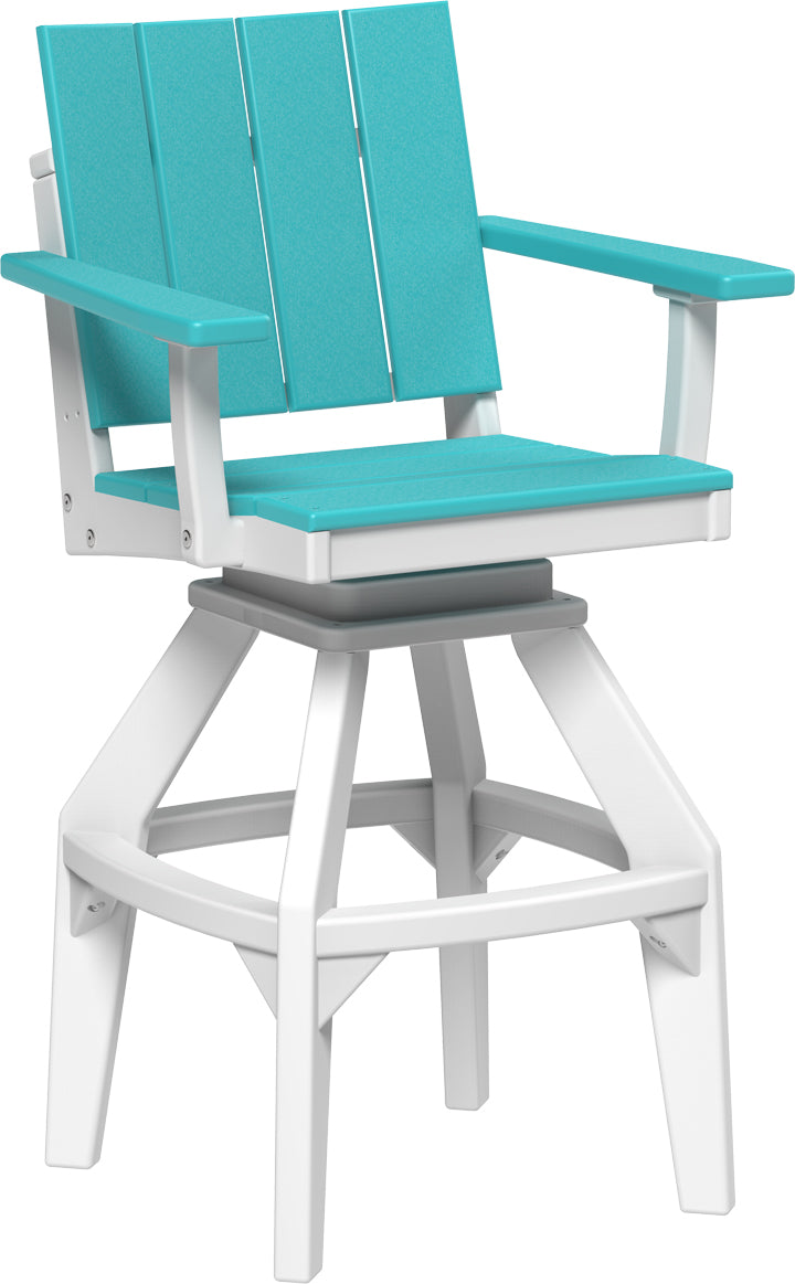 LuxCraft – Urban Swivel Chair – 360° Modern Outdoor Dining Chair