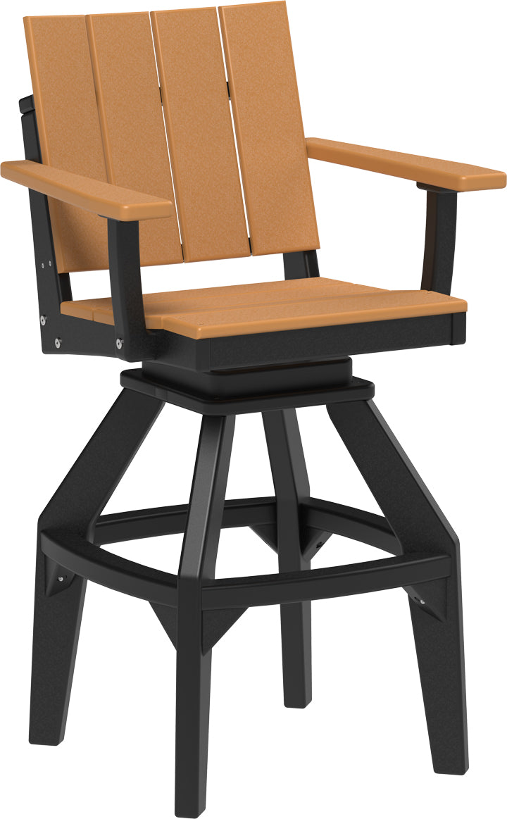 LuxCraft – Urban Swivel Chair – 360° Modern Outdoor Dining Chair