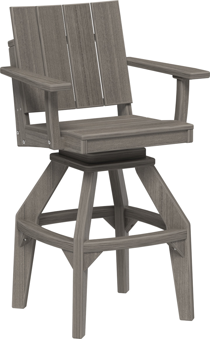 LuxCraft – Urban Swivel Chair – 360° Modern Outdoor Dining Chair