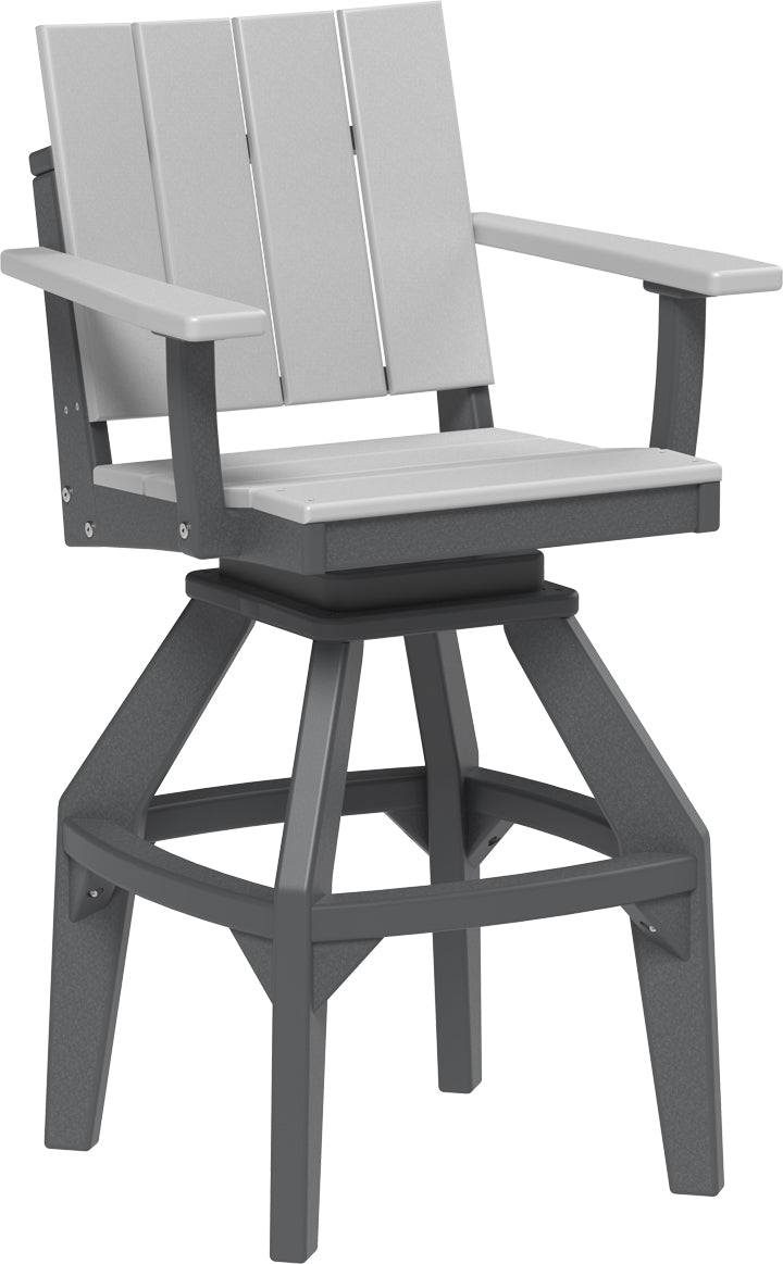 LuxCraft – Urban Swivel Chair – 360° Modern Outdoor Dining Chair