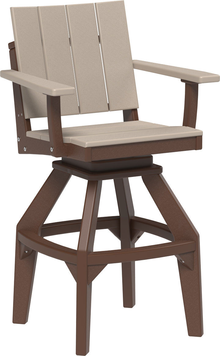 LuxCraft – Urban Swivel Chair – 360° Modern Outdoor Dining Chair