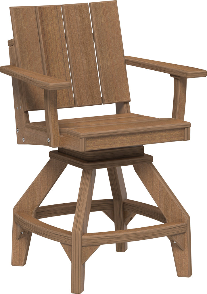 LuxCraft – Urban Swivel Chair – 360° Modern Outdoor Dining Chair