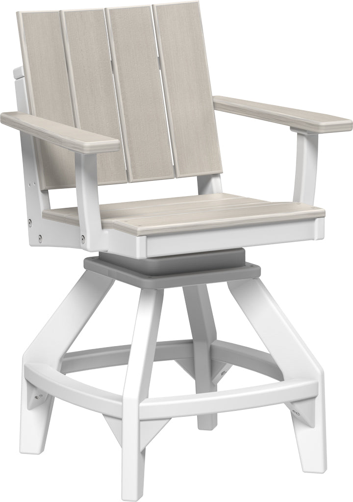 LuxCraft – Urban Swivel Chair – 360° Modern Outdoor Dining Chair