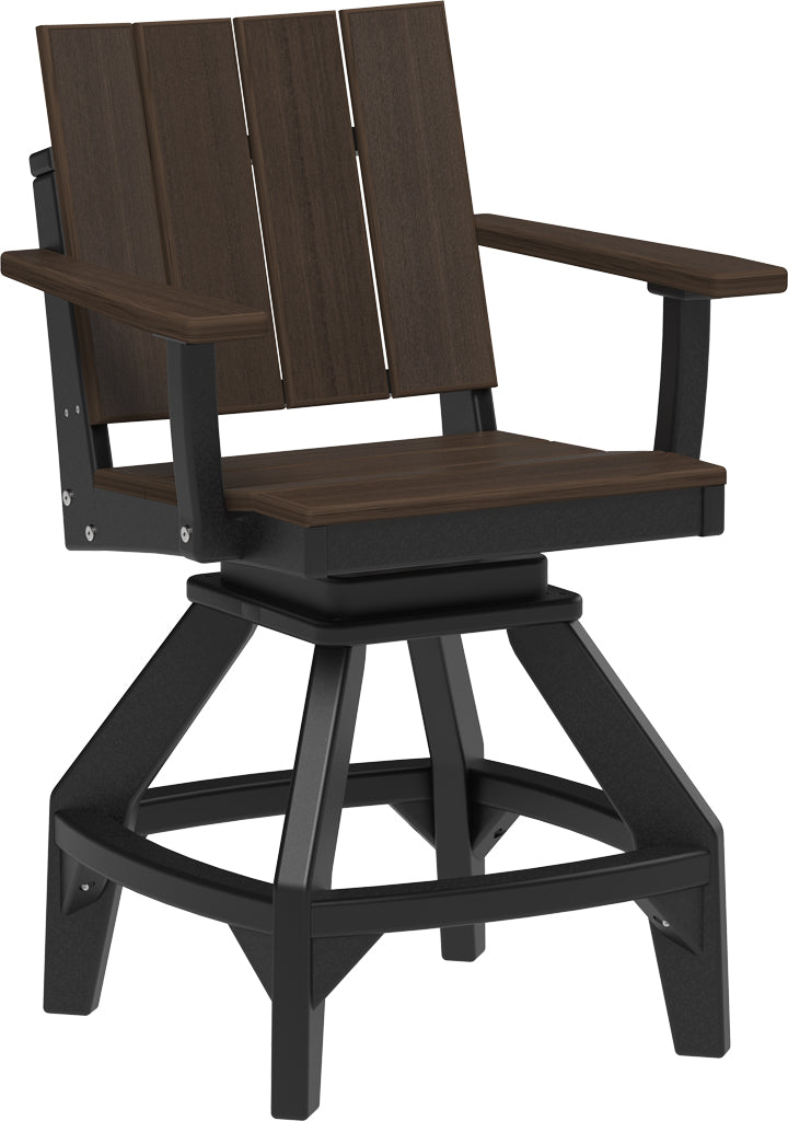LuxCraft – Urban Swivel Chair – 360° Modern Outdoor Dining Chair