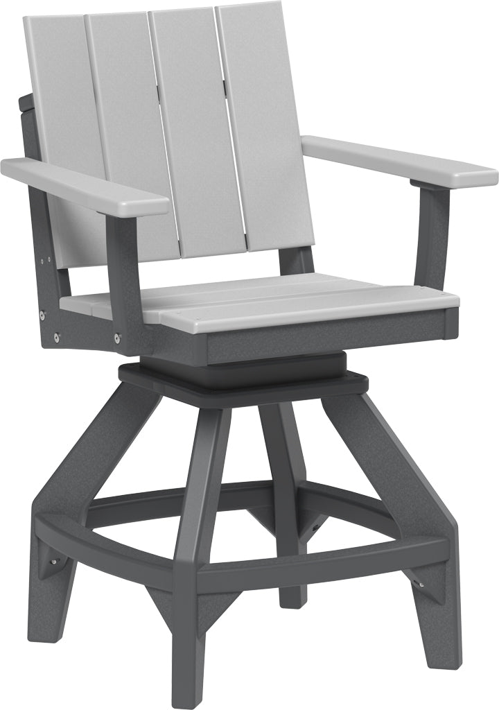 LuxCraft – Urban Swivel Chair – 360° Modern Outdoor Dining Chair