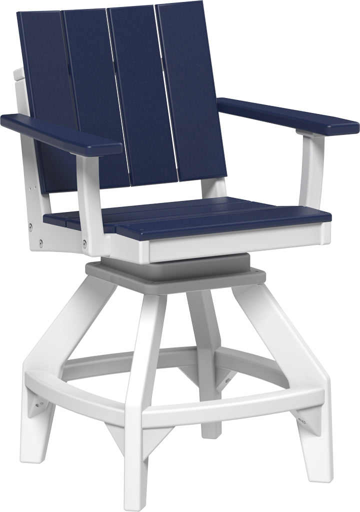 LuxCraft – Urban Swivel Chair – 360° Modern Outdoor Dining Chair
