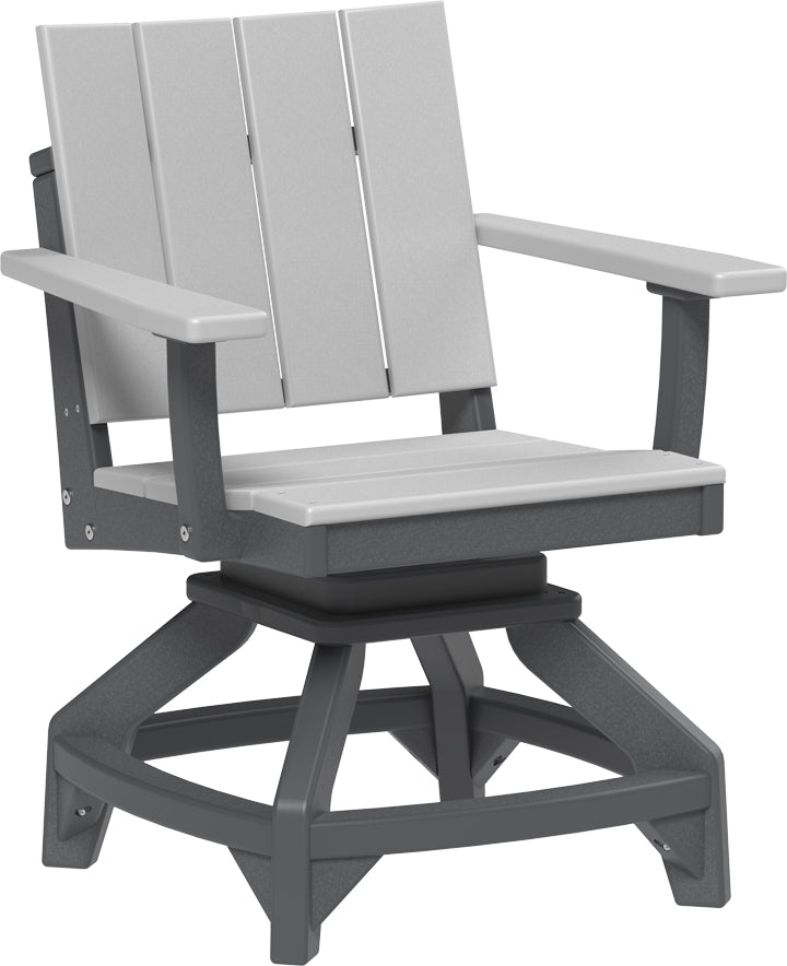 LuxCraft – Urban Swivel Chair – 360° Modern Outdoor Dining Chair