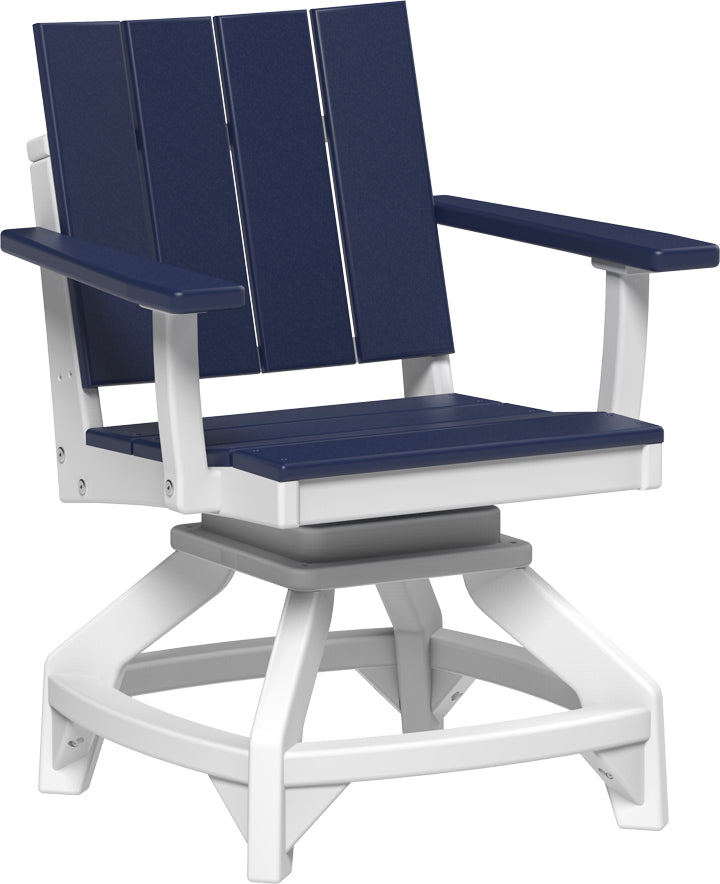 LuxCraft – Urban Swivel Chair – 360° Modern Outdoor Dining Chair